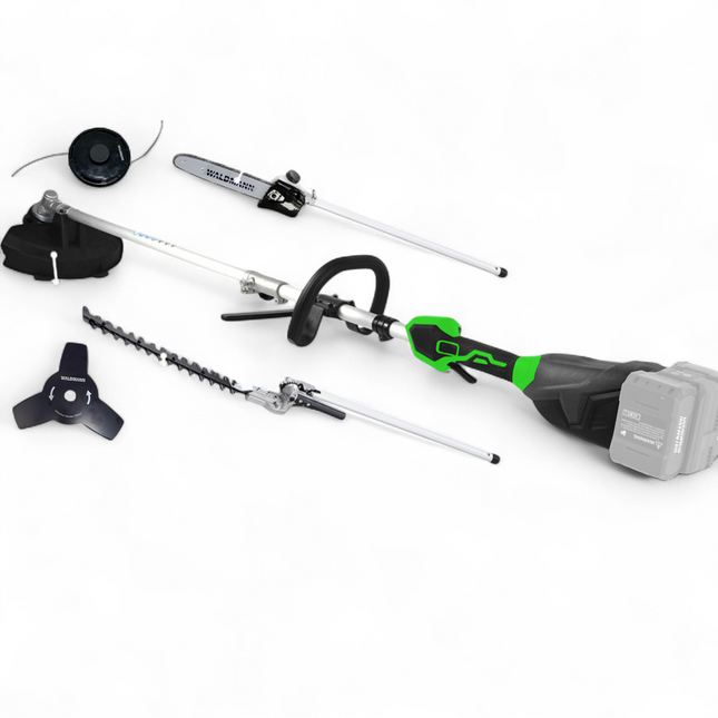 WALDMANN 4 in 1 Gartengerät Elektro ohne Batterie